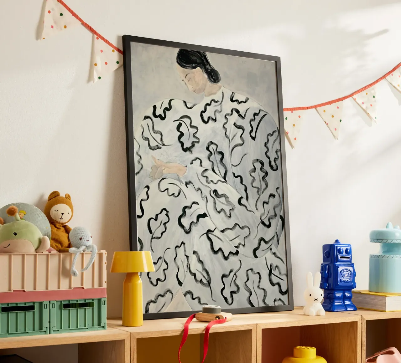 Sofia Lind 41 poster con telaio in legno da William Brown