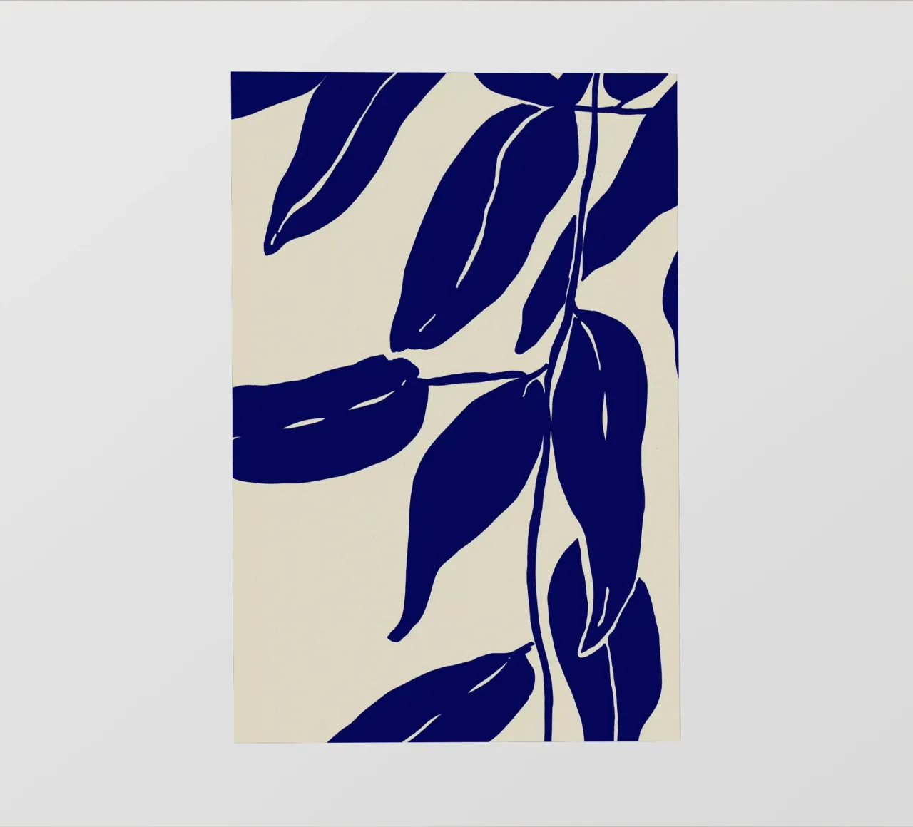 Blue Leafs telo in pvc da treechild