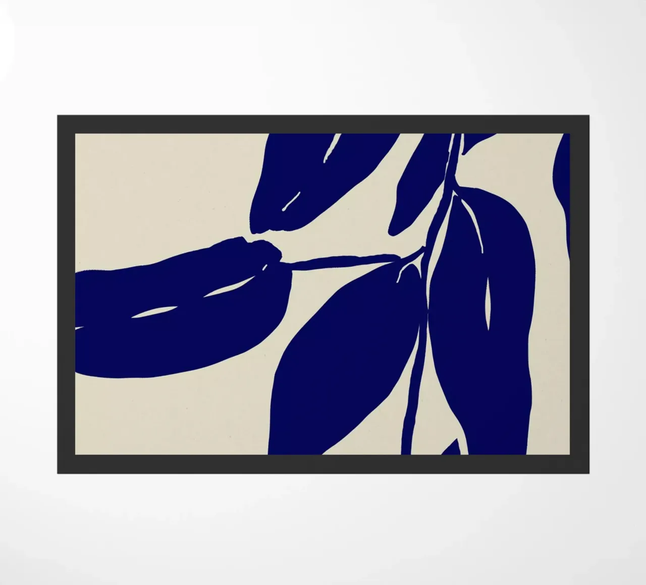 Blue Leafs deurmat van treechild