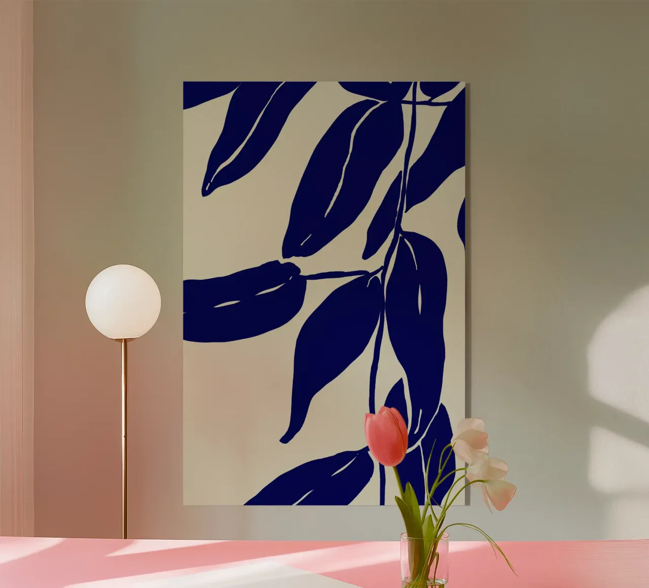 Blue Leafs plexiglass da treechild