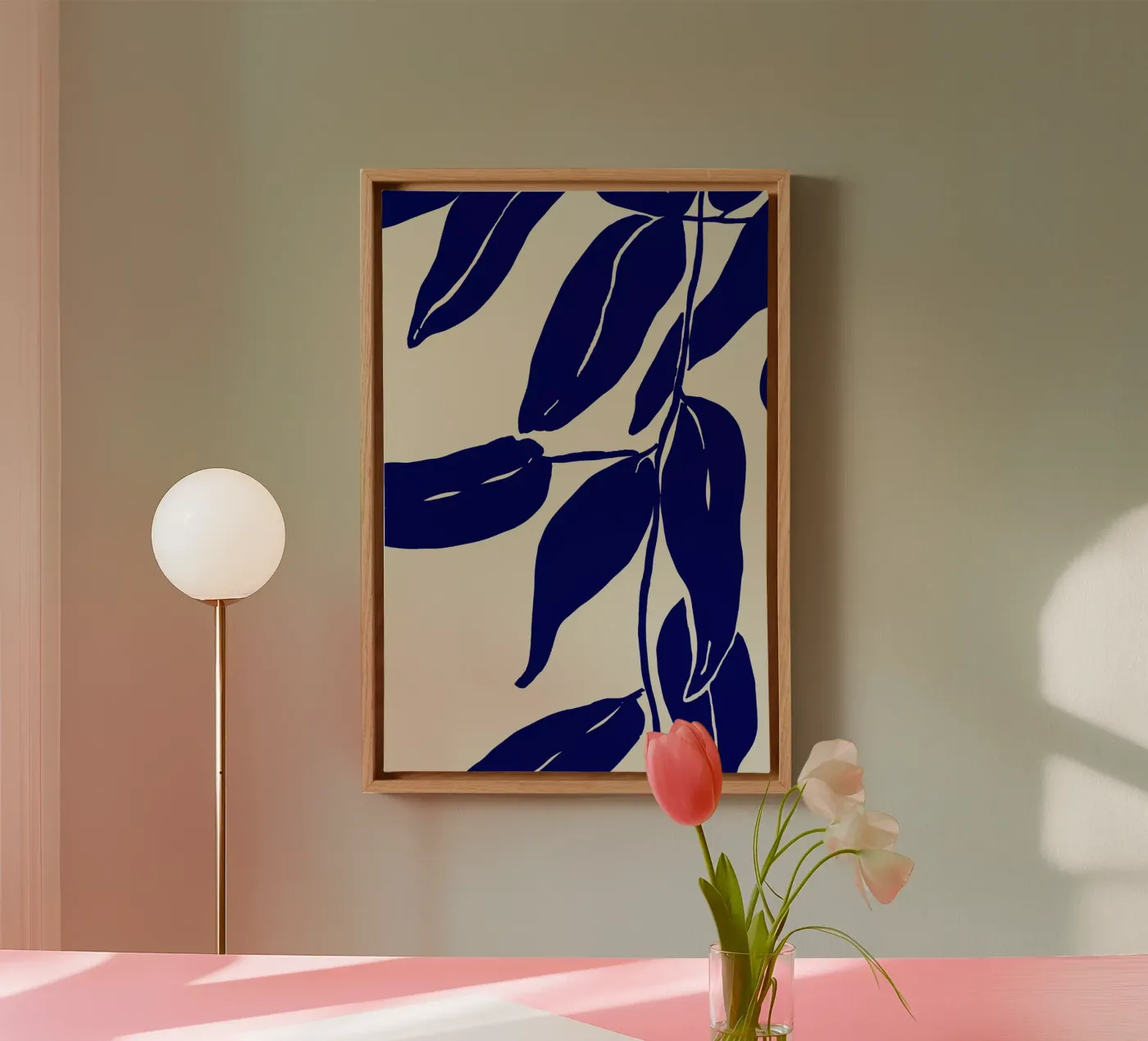 Blue Leafs tela da treechild