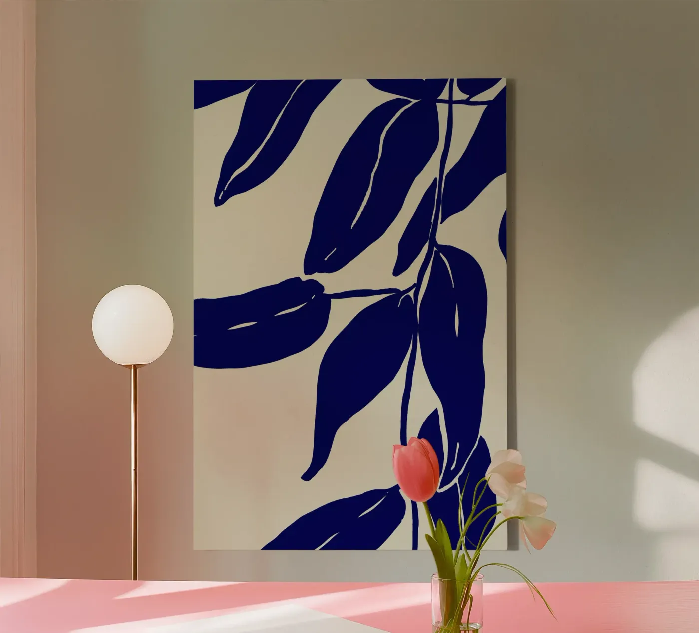 Blue Leafs tela da treechild