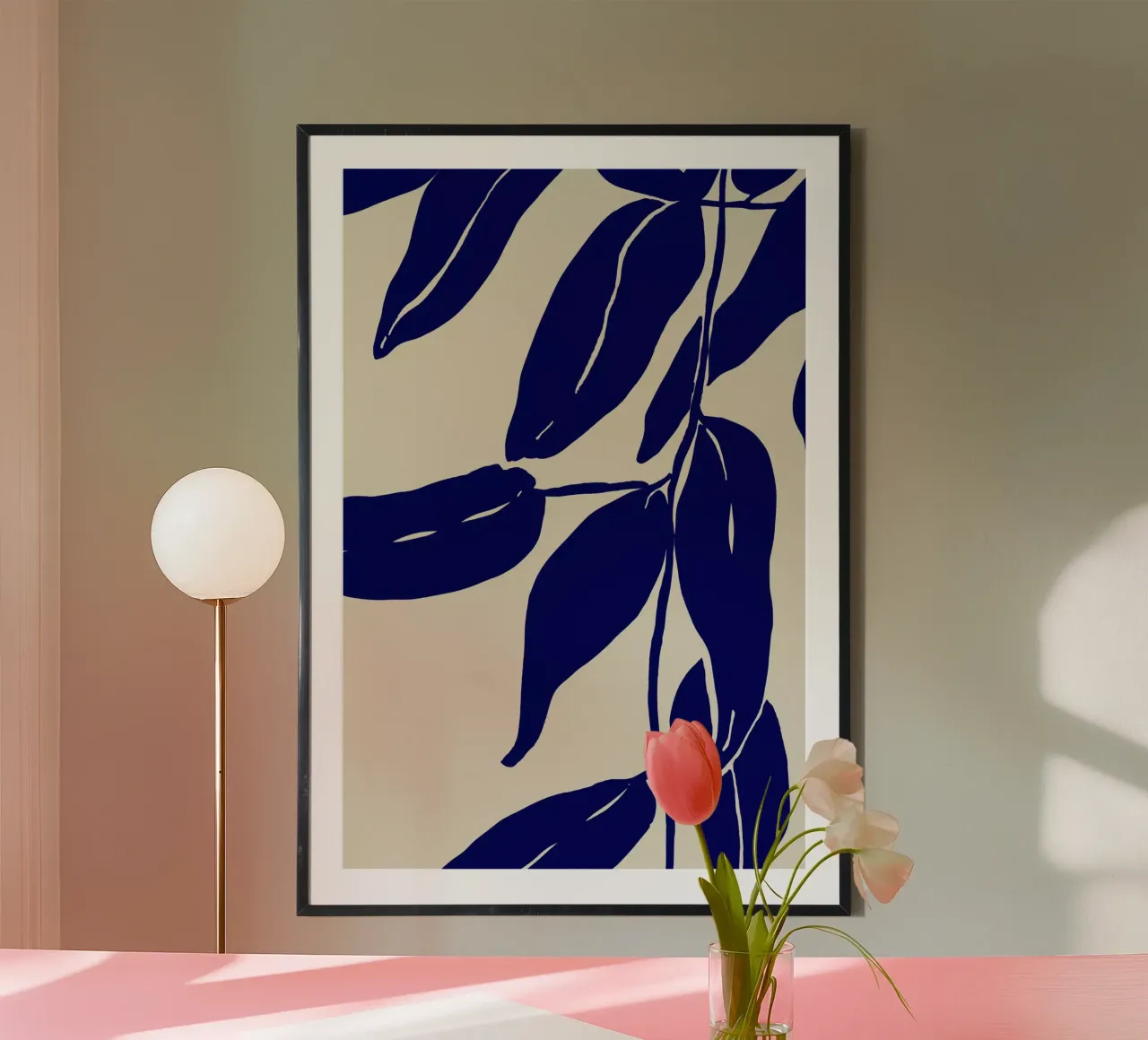 Blue Leafs poster da treechild