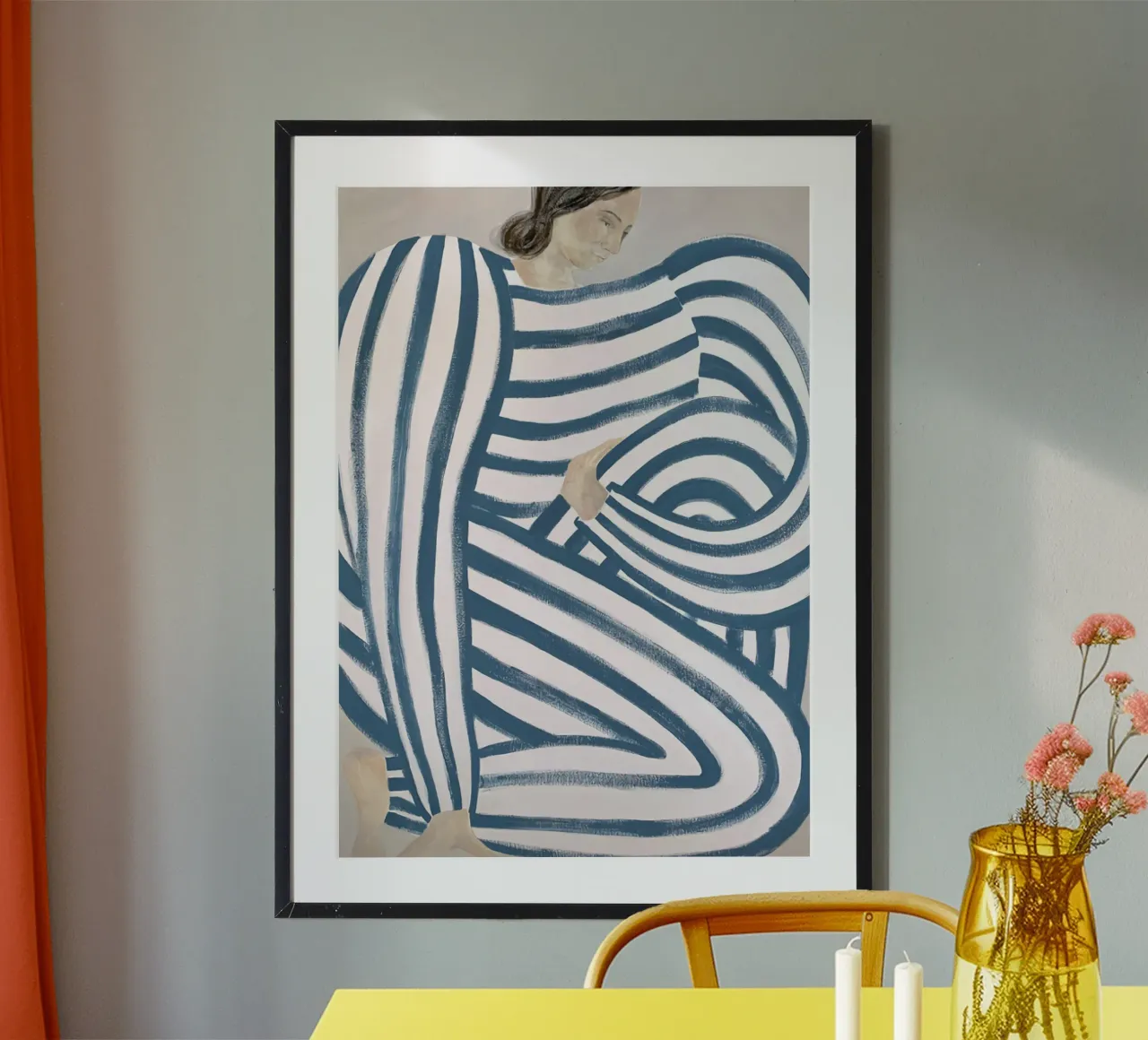 Sofia Lind 45 poster con telaio in plastica da William Brown