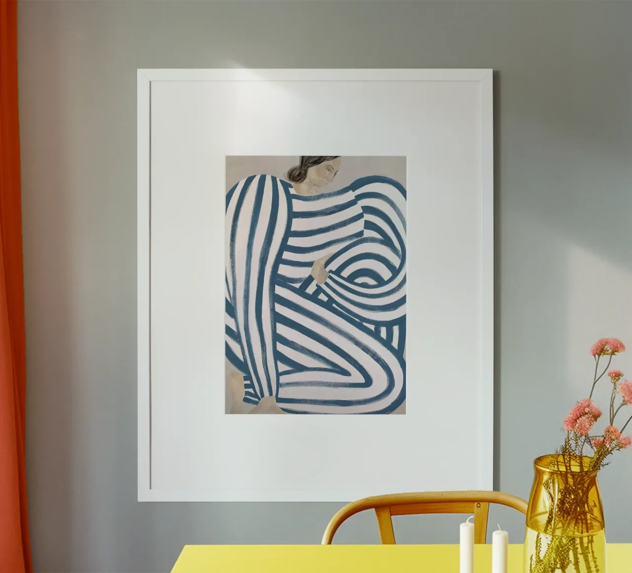 Sofia Lind 45 poster con telaio in plastica da William Brown