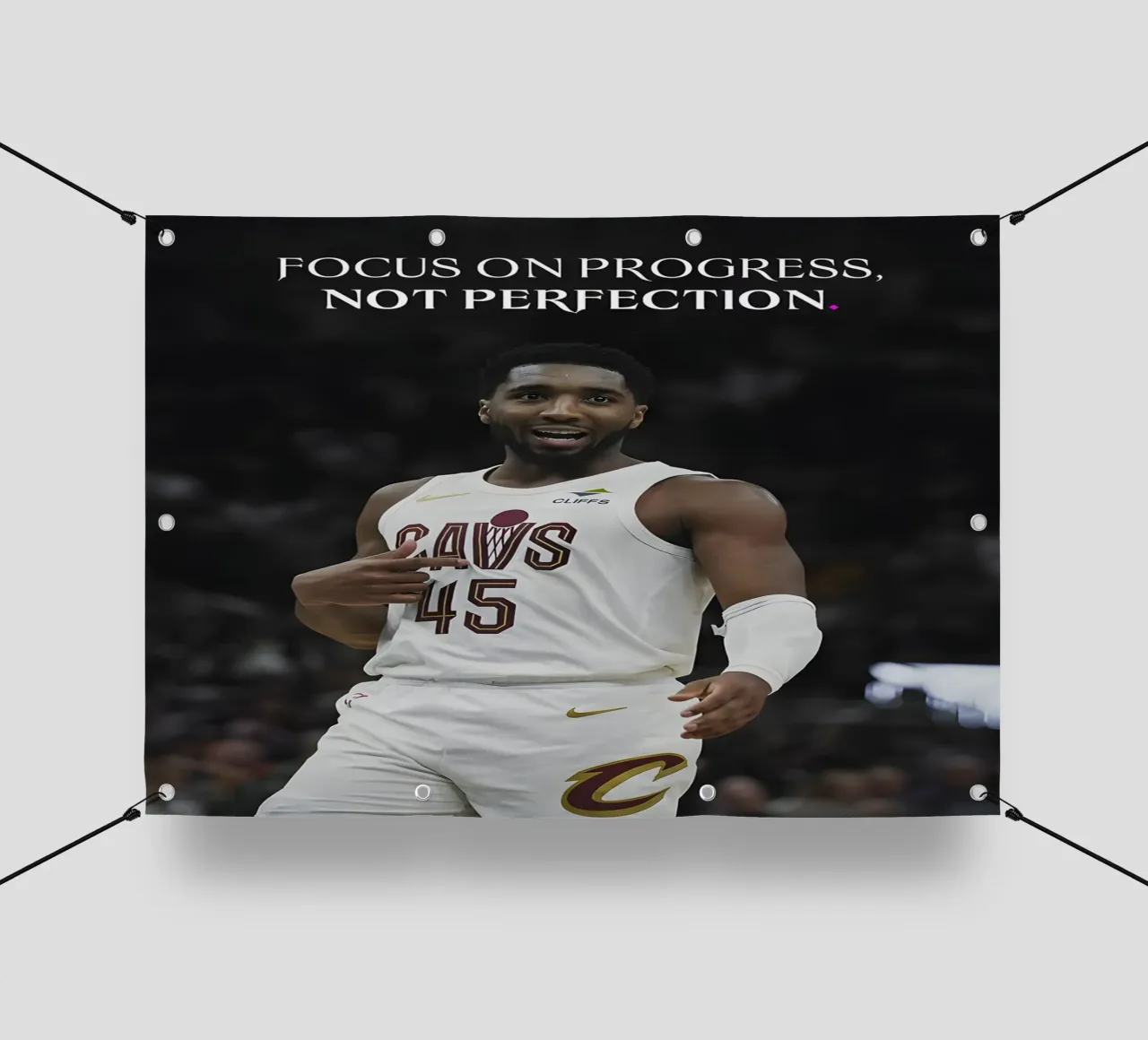Focus on progress, not perfection. telo in pvc da Type & Tape