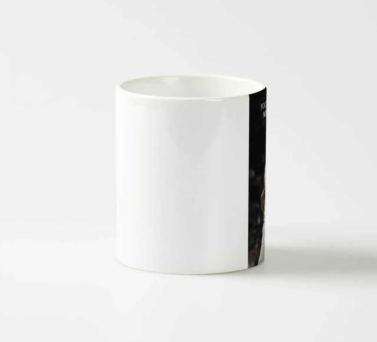 Focus on progress, not perfection. tazza in ceramica da Type & Tape