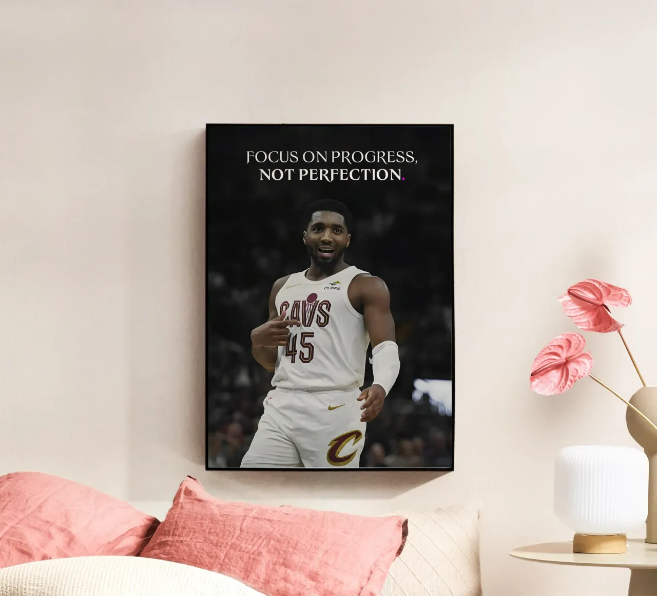 Focus on progress, not perfection. plexiglass da Type & Tape