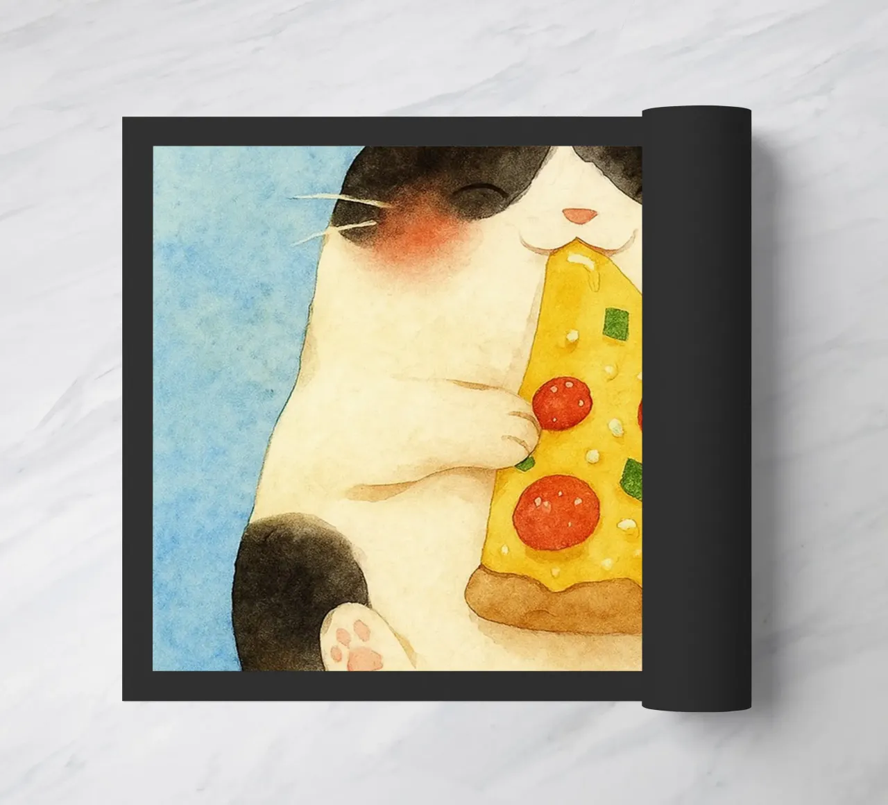 funny pizza cat zerbino da wadasx