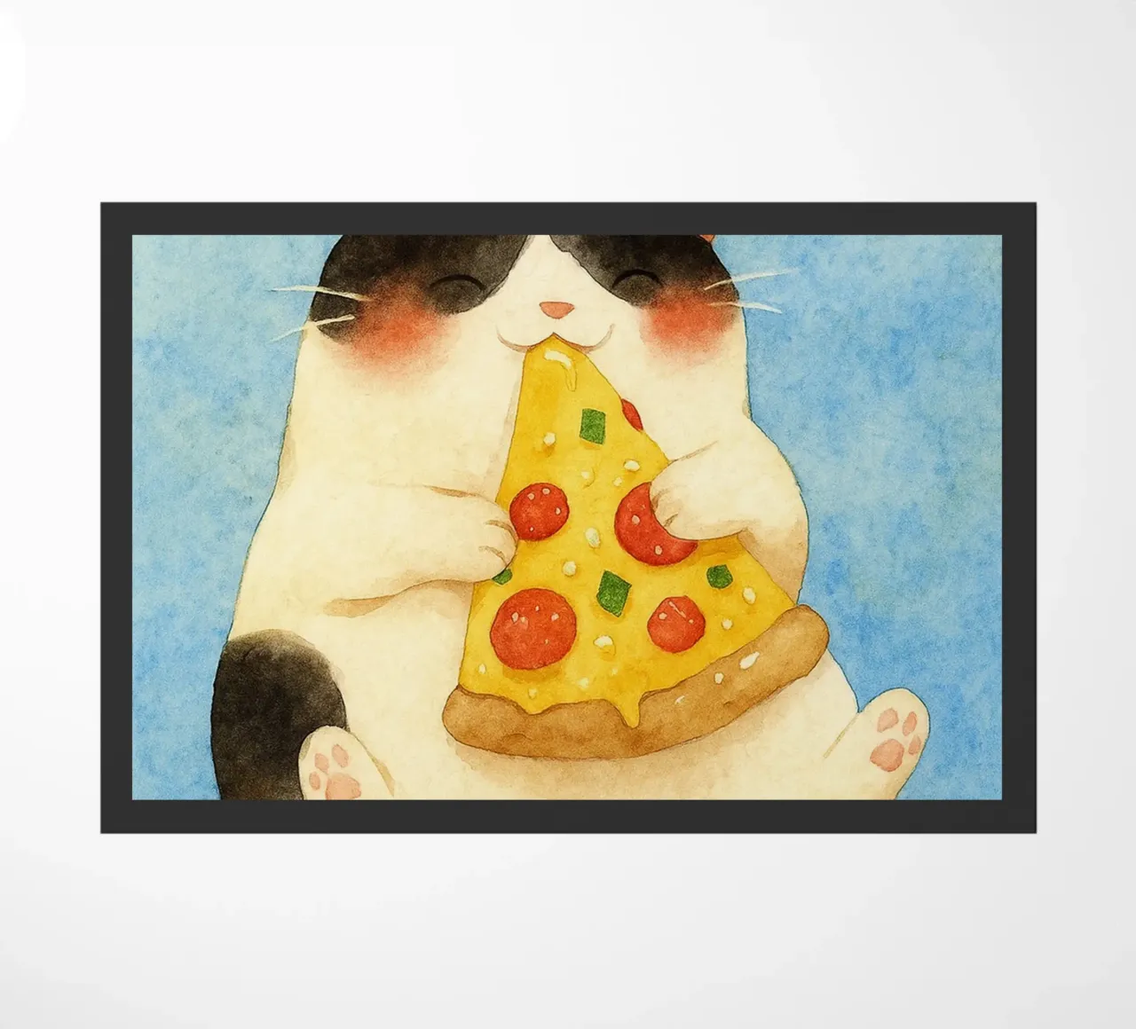 funny pizza cat zerbino da wadasx