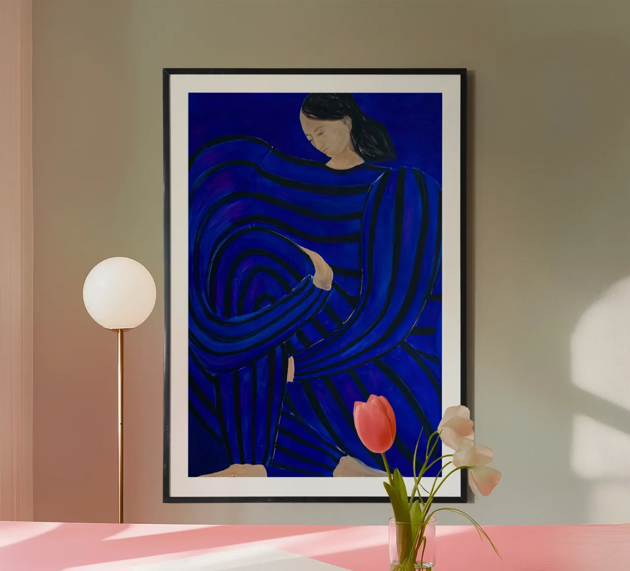Sofia Lind 56 poster con telaio in plastica da William Brown
