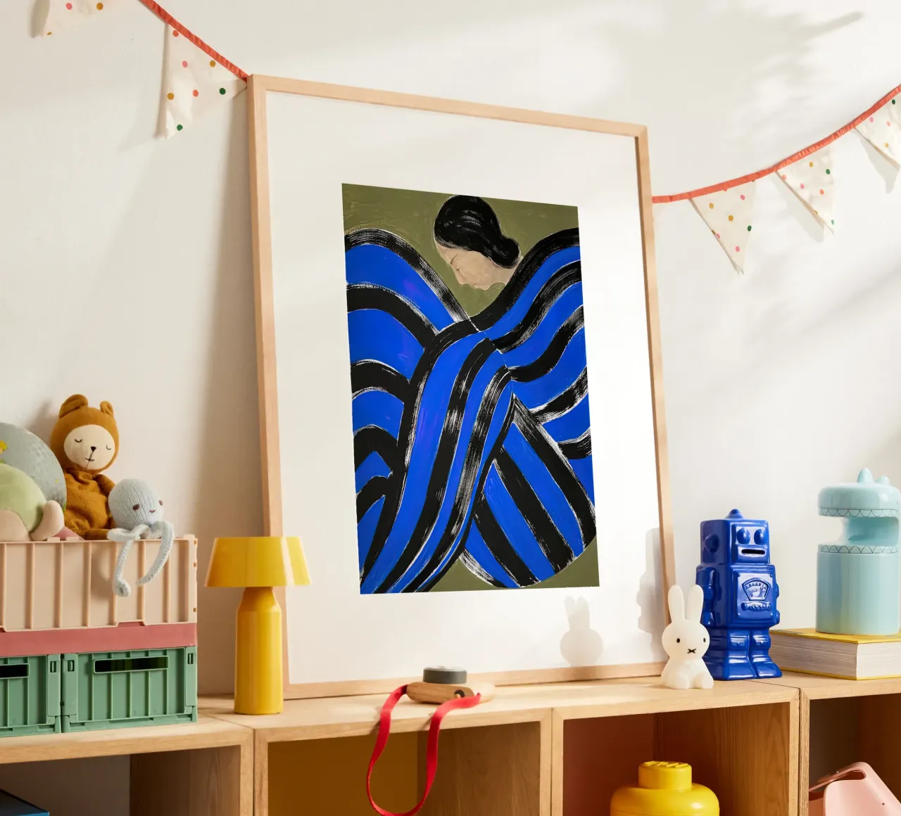 Sofia Lind 51 poster con telaio in alluminio da William Brown