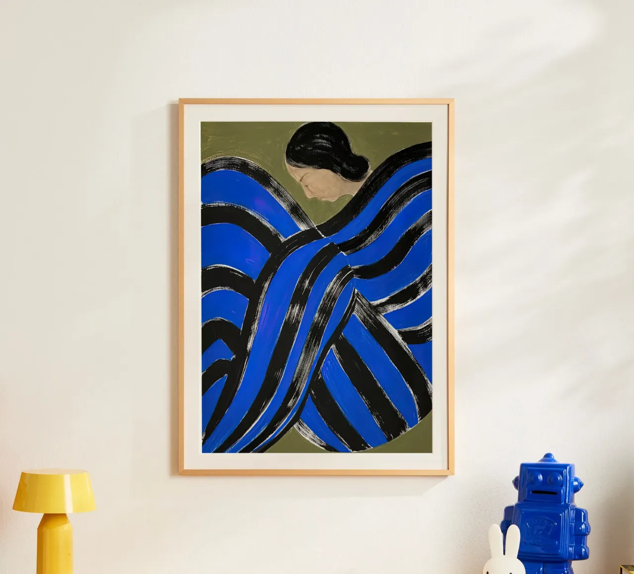 Sofia Lind 51 poster con telaio in alluminio da William Brown