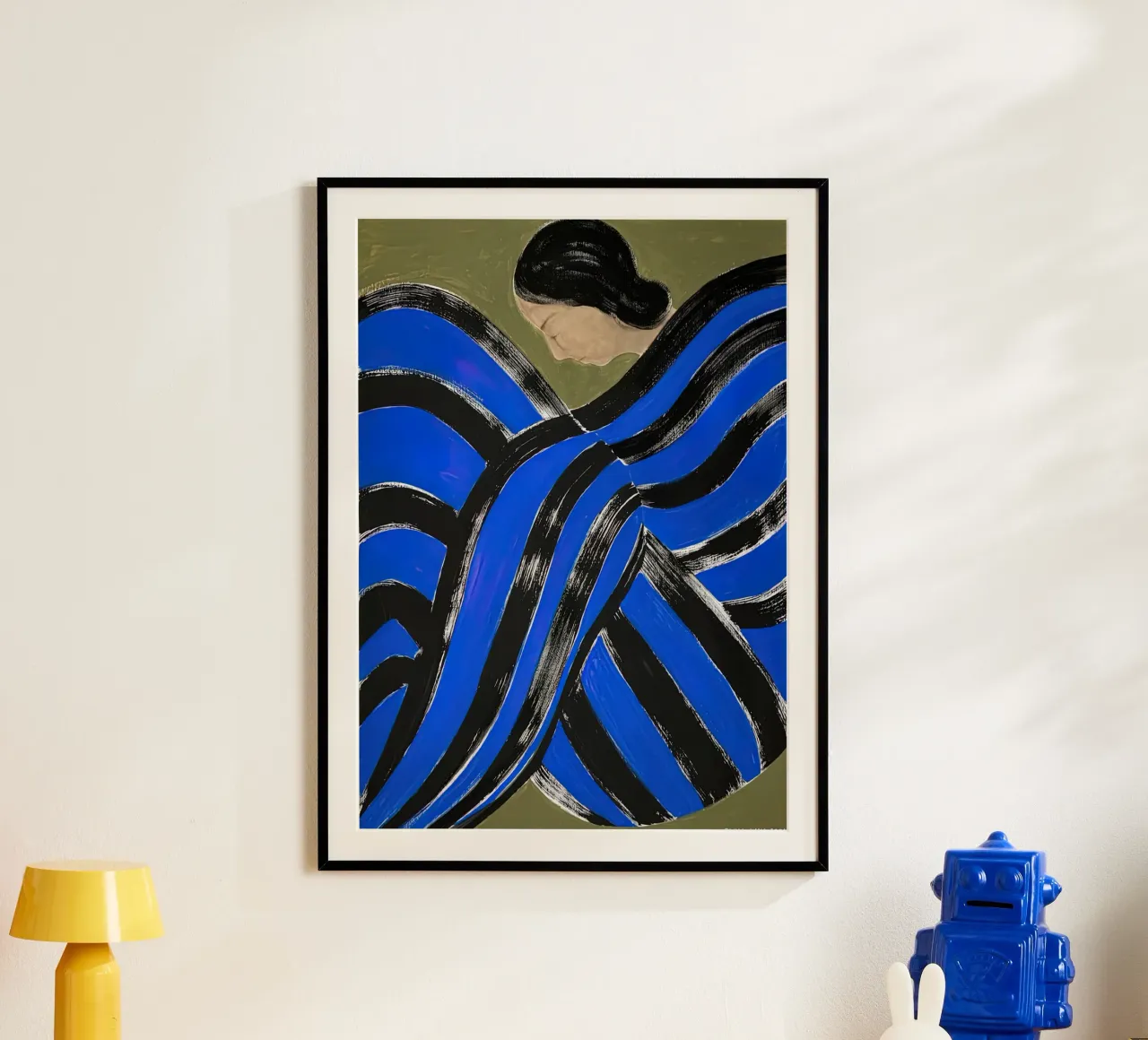 Sofia Lind 51 poster con telaio in alluminio da William Brown