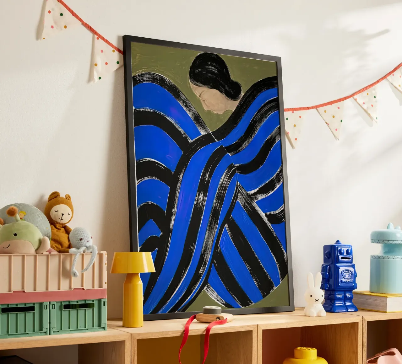 Sofia Lind 51 poster con telaio in alluminio da William Brown