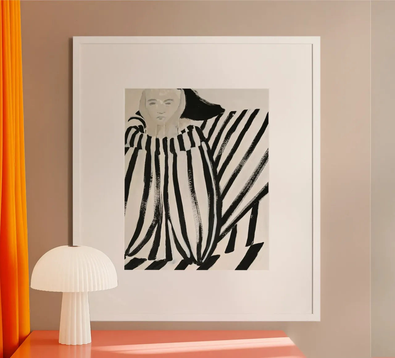 Sofia Lind 55 poster con telaio in plastica da William Brown