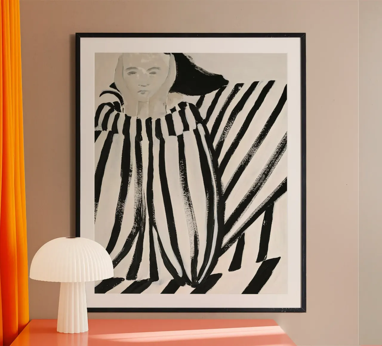 Sofia Lind 55 poster con telaio in plastica da William Brown