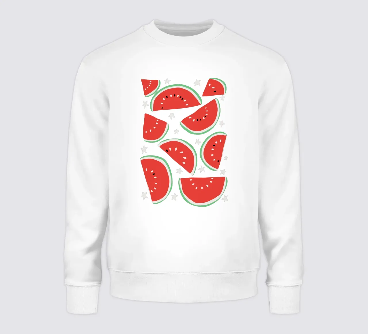Twinkling watermelon slices felpa da TijanaArtStudio88