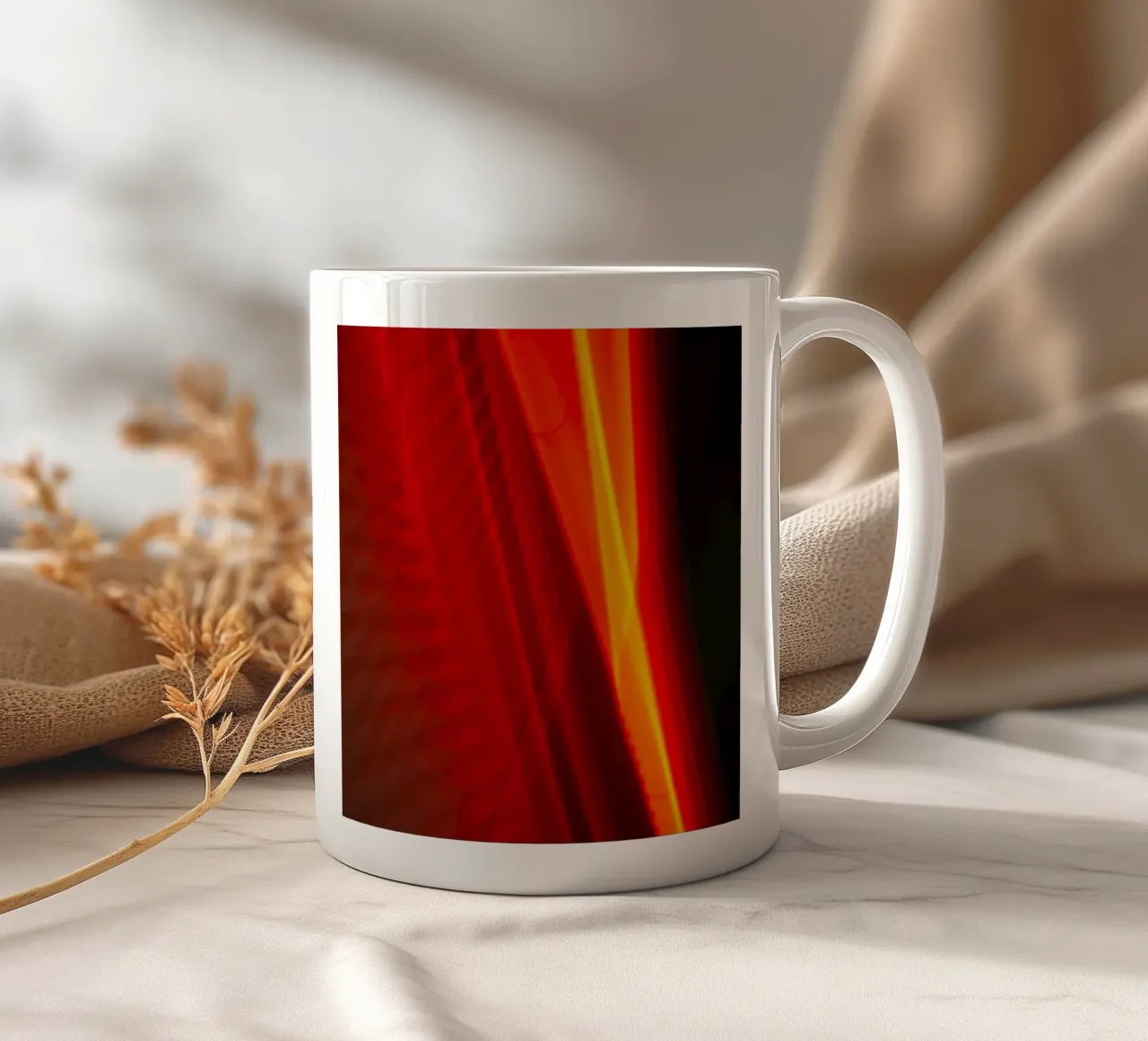 Sonnensturm tazza in ceramica da Flo Klein