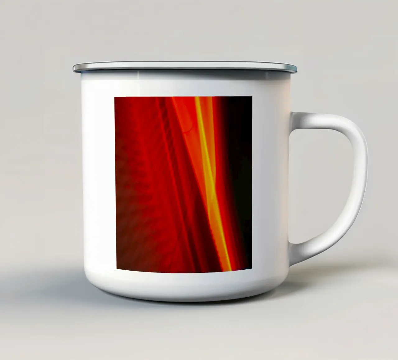 Sonnensturm tazza in smalto da Flo Klein