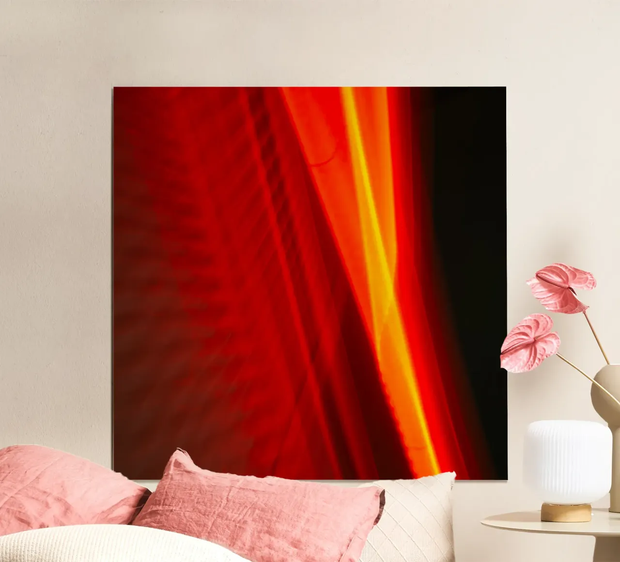 Sonnensturm poster con telaio in alluminio da Flo Klein