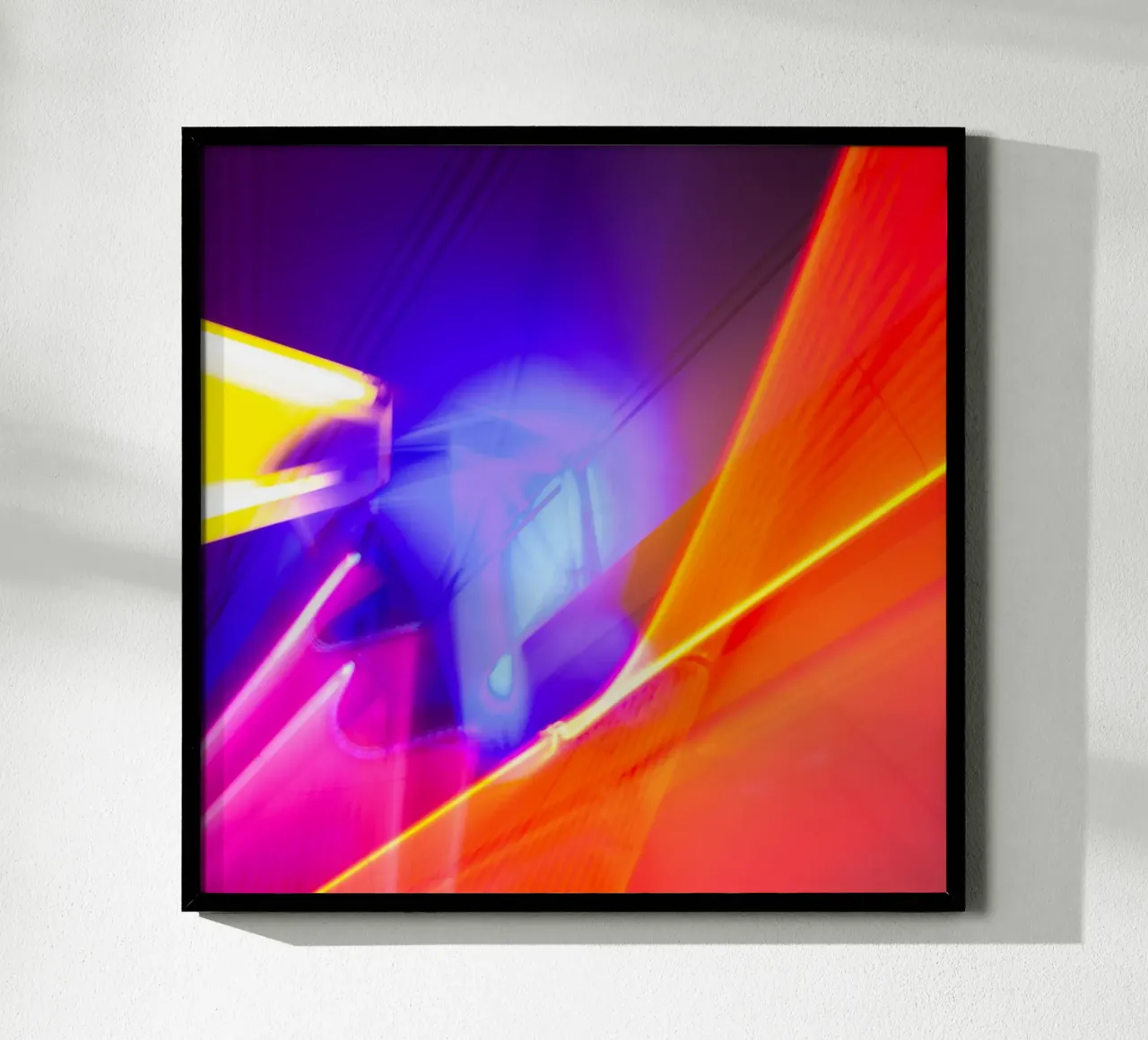 FlirFlar poster con telaio in alluminio da Flo Klein