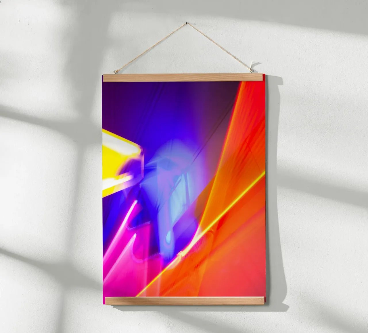 FlirFlar poster con telaio in alluminio da Flo Klein