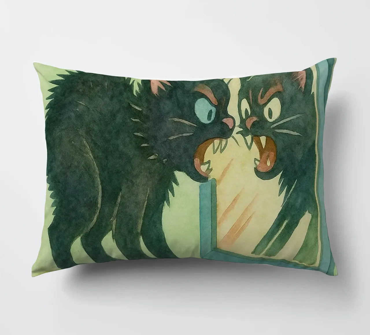 funny pizza cat cuscino da wadasx