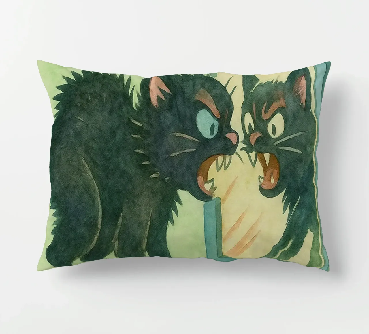funny pizza cat cuscino da wadasx