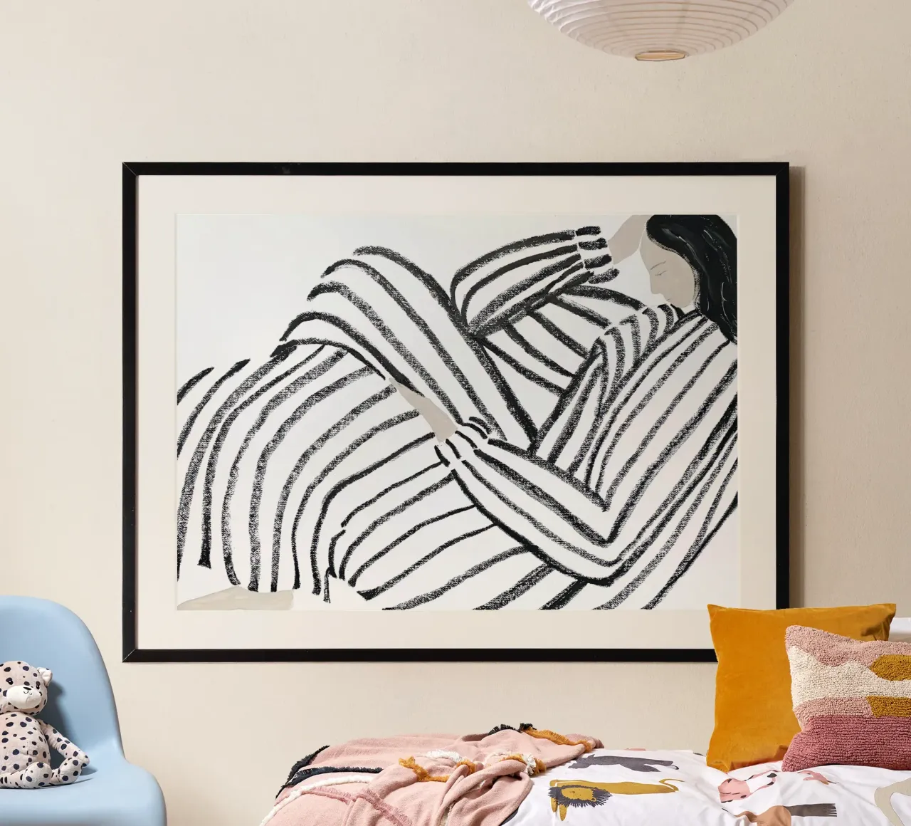 Sofia Lind 57 poster con telaio in plastica da William Brown
