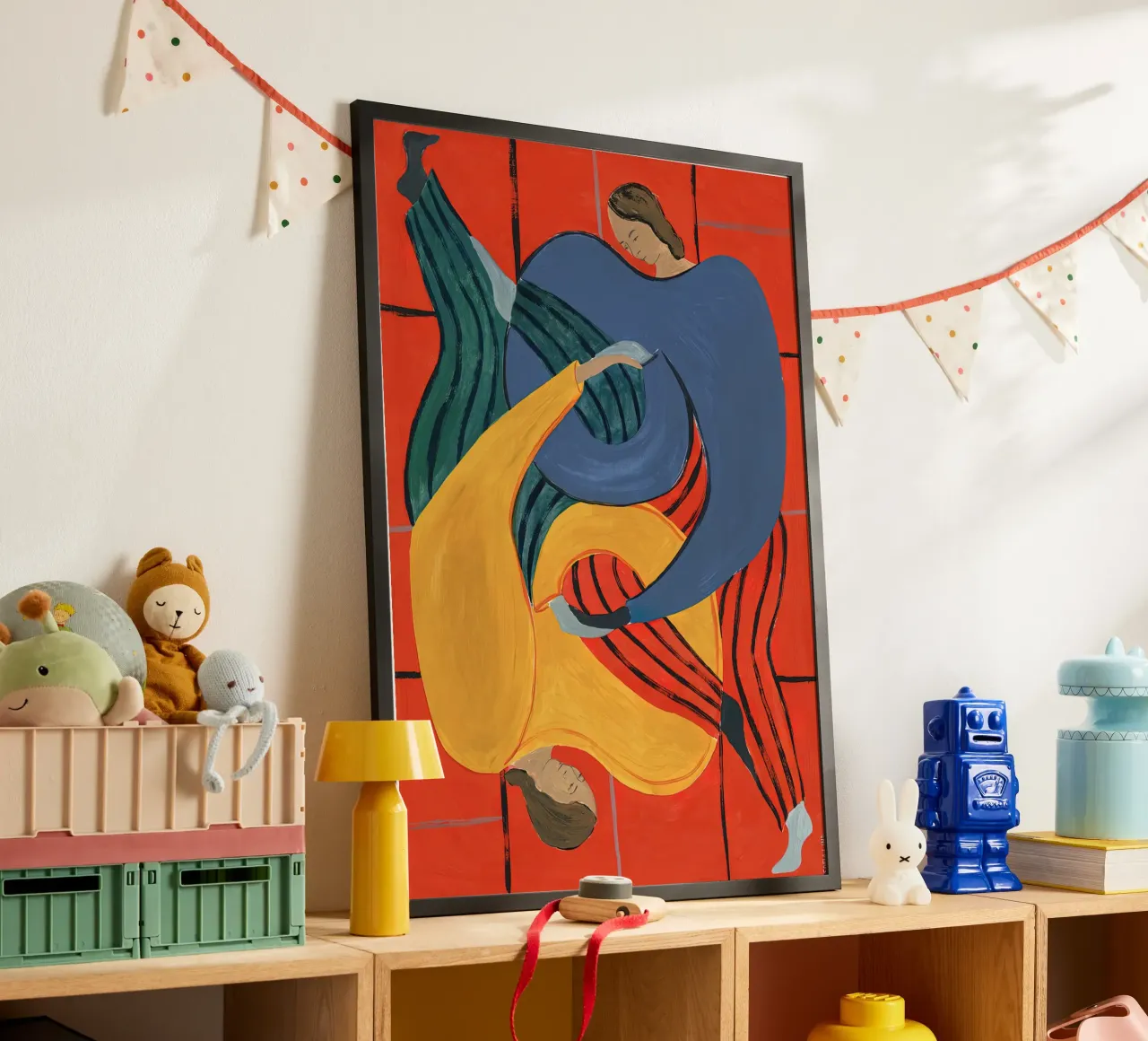 Sofia Lind 59 poster con telaio in alluminio da William Brown