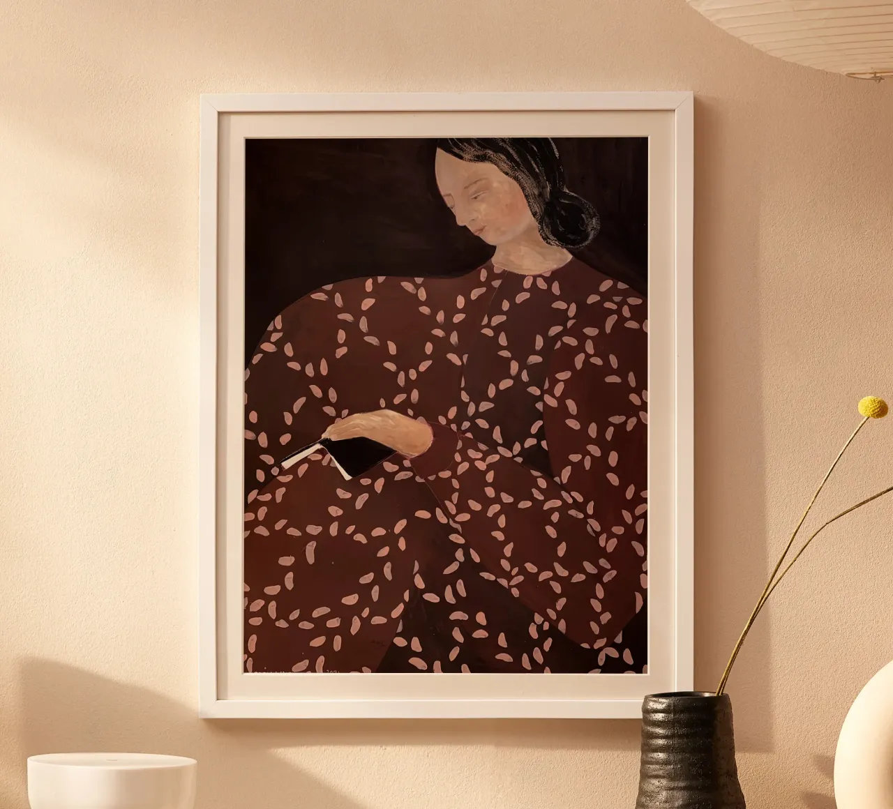 Sofia Lind 61 poster con telaio in legno da William Brown