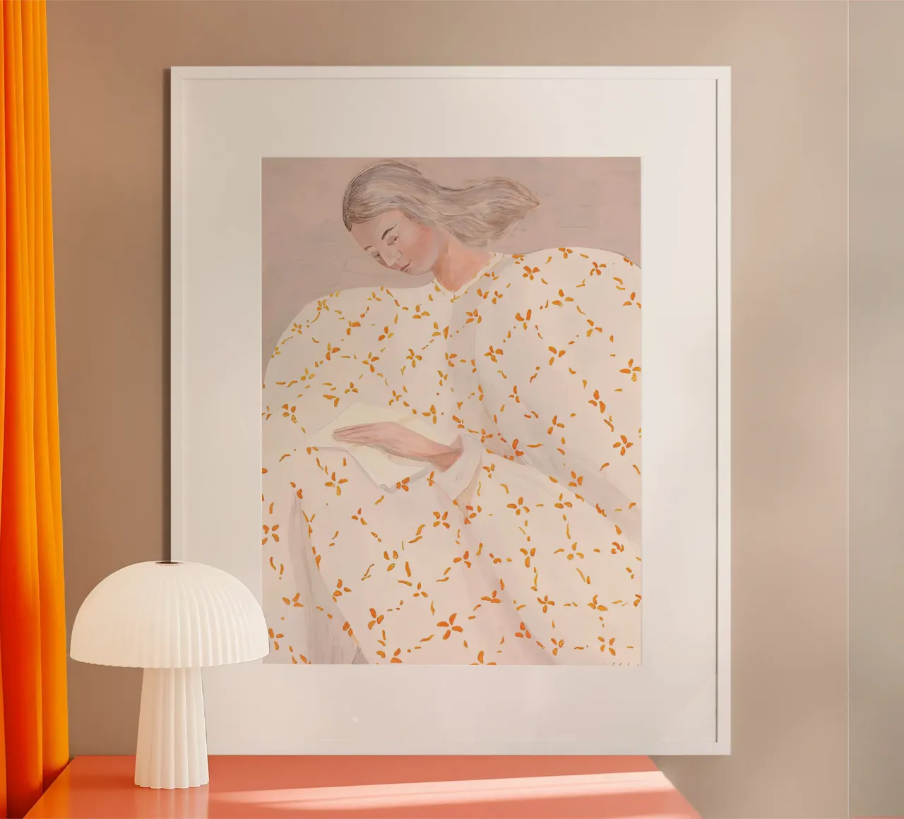 Sofia Lind 62 poster con telaio in legno da William Brown