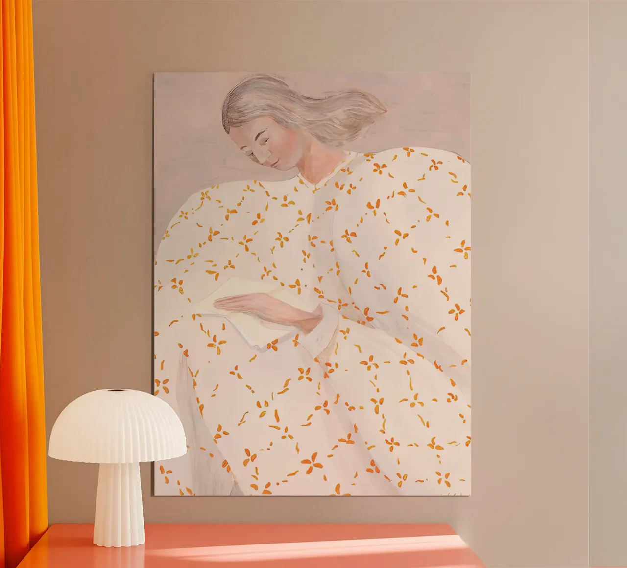 Sofia Lind 62 poster con telaio in legno da William Brown
