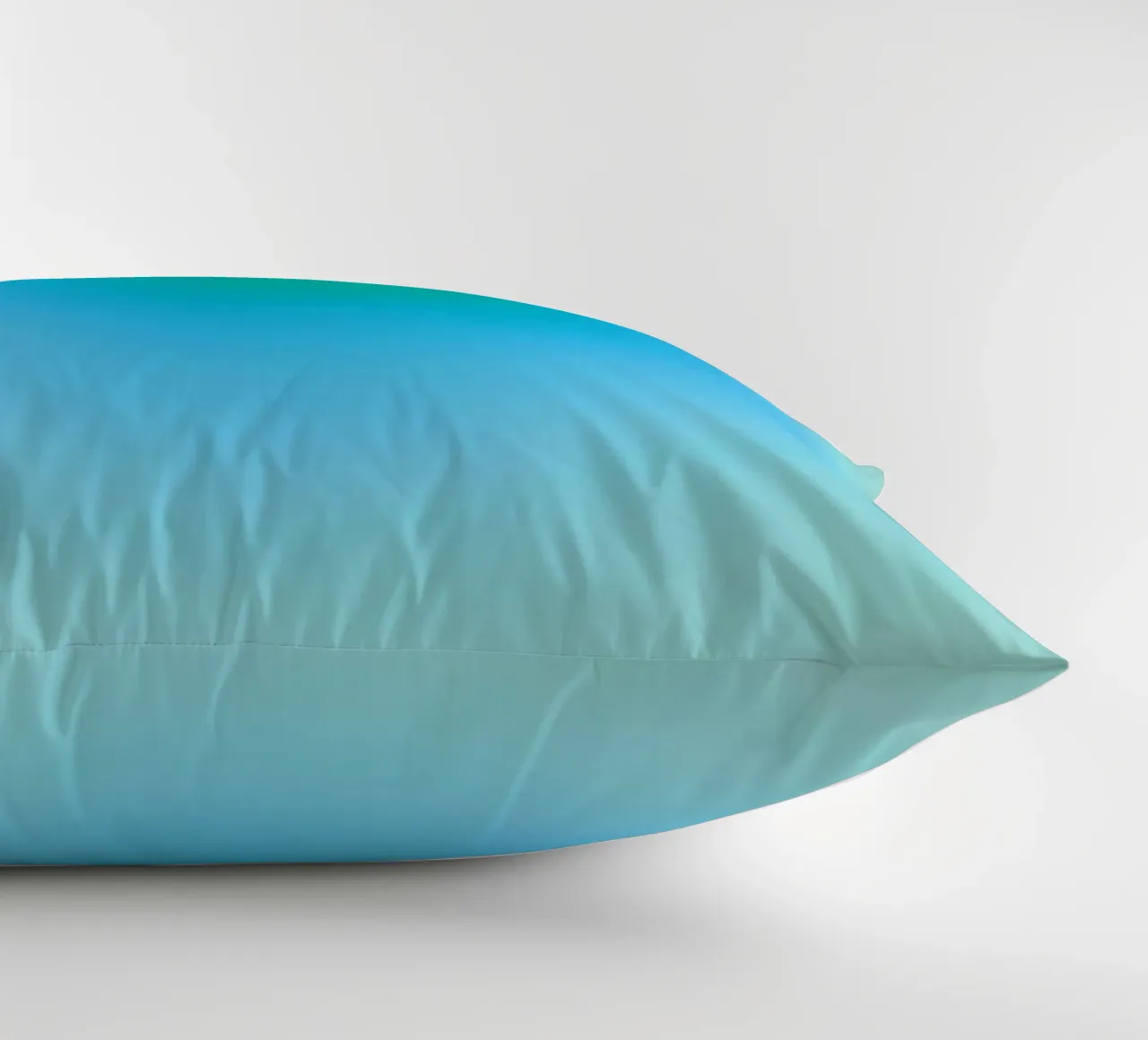 Aura blau/grün Kissen von felixschuster