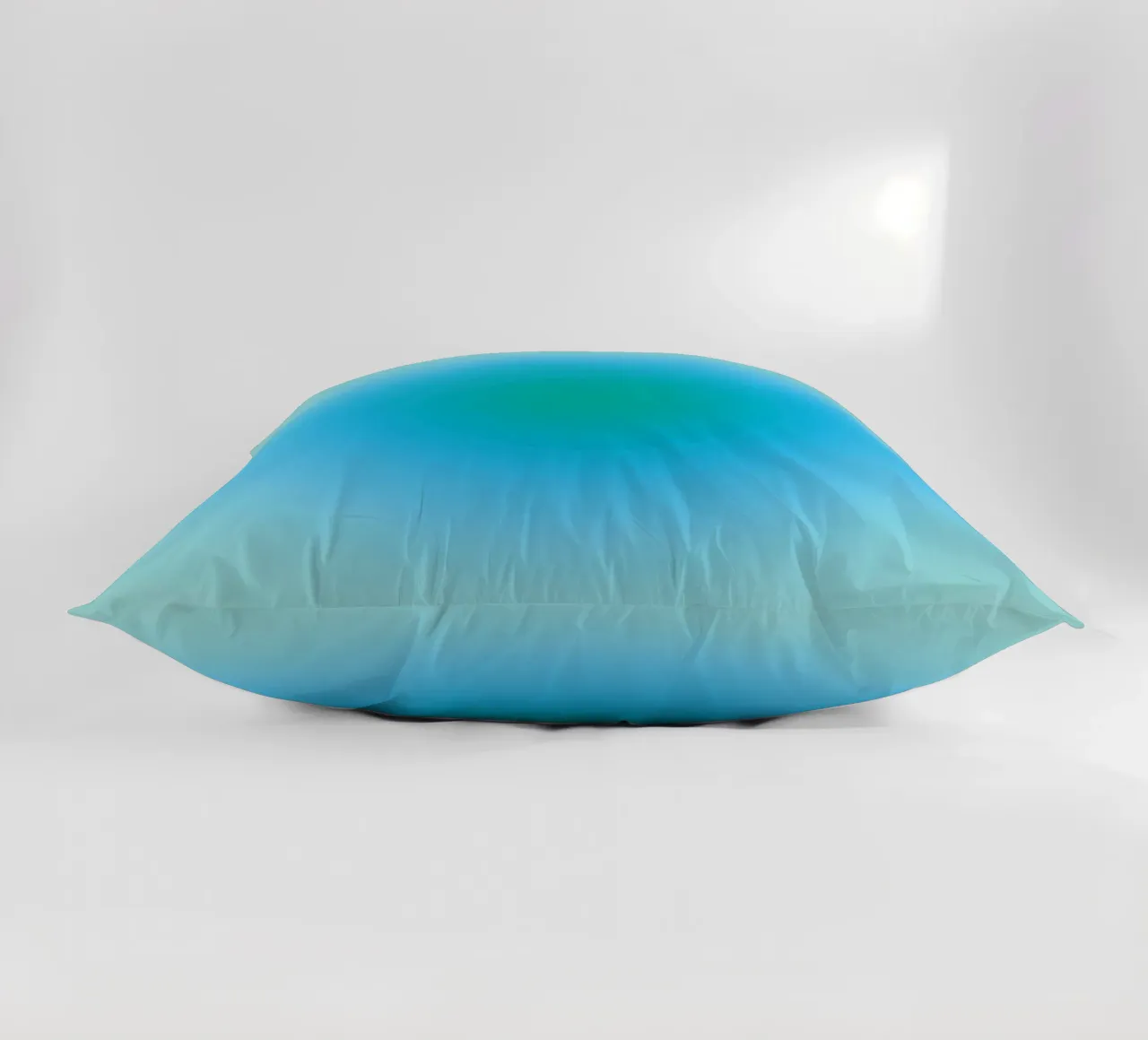 Aura blau/grün Kissen von felixschuster