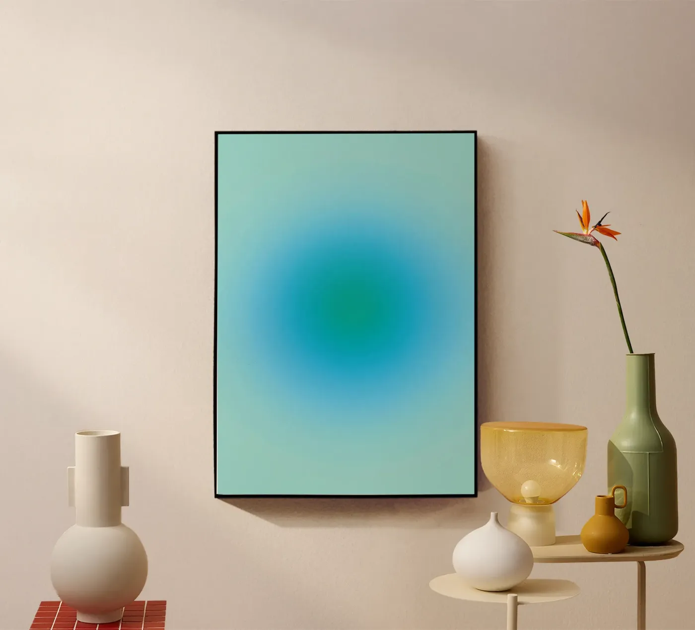 Aura blau/grün plexiglass da felixschuster