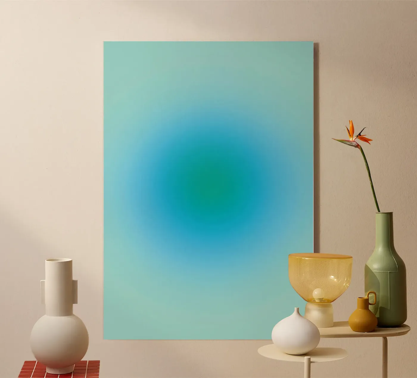 Aura blau/grün plexiglass da felixschuster