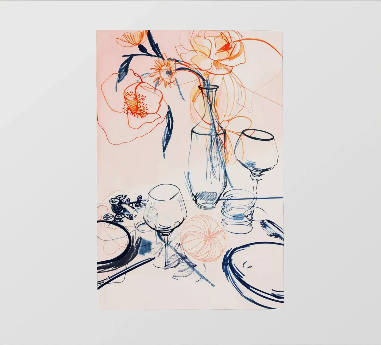 Table Still Life No 1 pellicola backlit da treechild