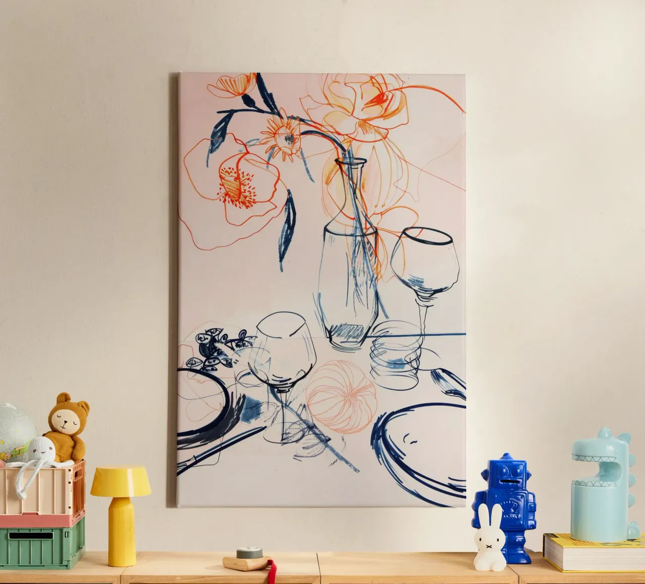 Table Still Life No 1 tela da treechild
