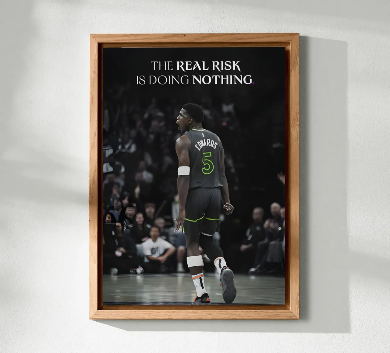 "The real risk is doing nothing." alluminio dibond da Type & Tape