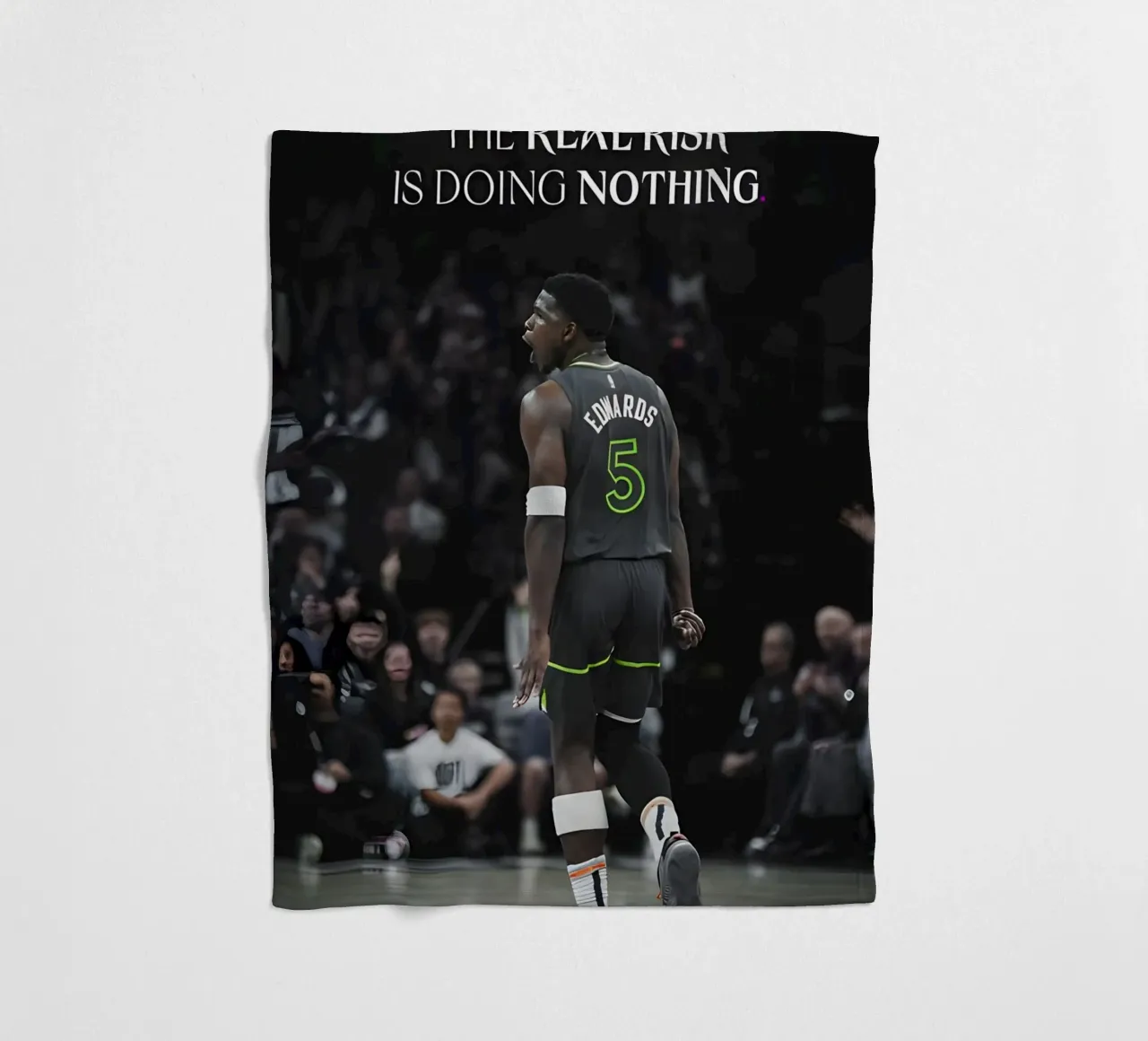 "The real risk is doing nothing." coperta in pile da Type & Tape