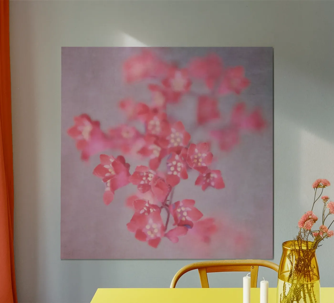 smooth red Poster von Visuelle Poesie am Wegesrand