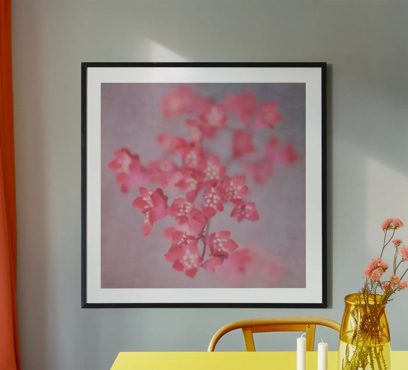 smooth red Poster von Visuelle Poesie am Wegesrand