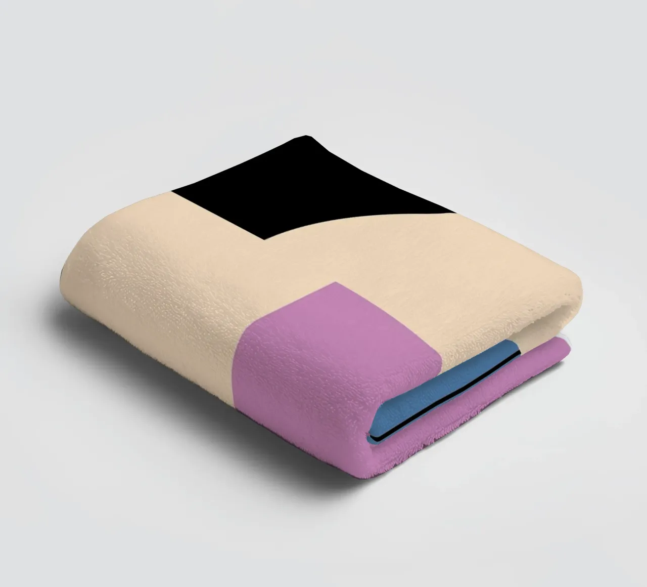 Art Deco Geometrie – Modern Abstract Shapes towel by Casa Calm