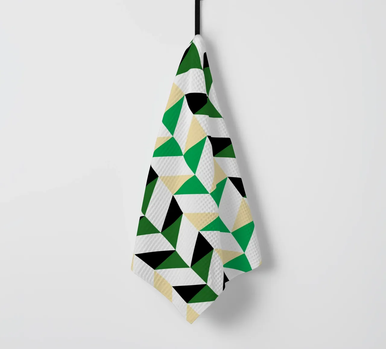 Chevron graphic pattern - Modern Geometric Print tea towel by Casa Calm