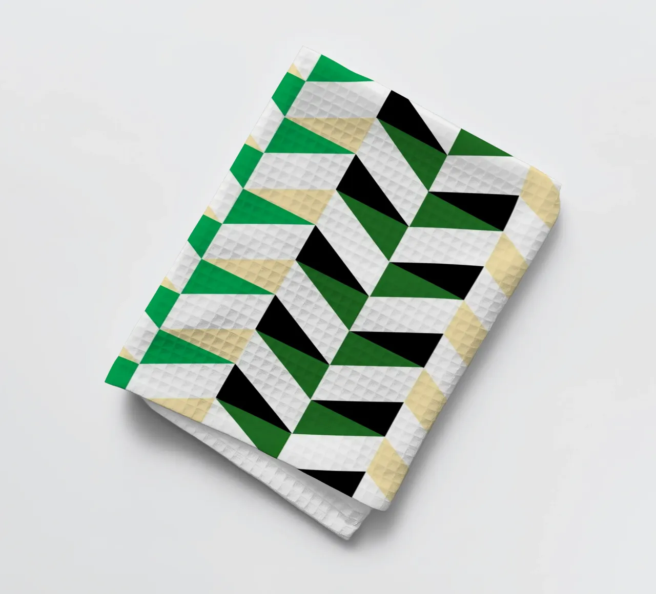 Chevron graphic pattern - Modern Geometric Print tea towel by Casa Calm