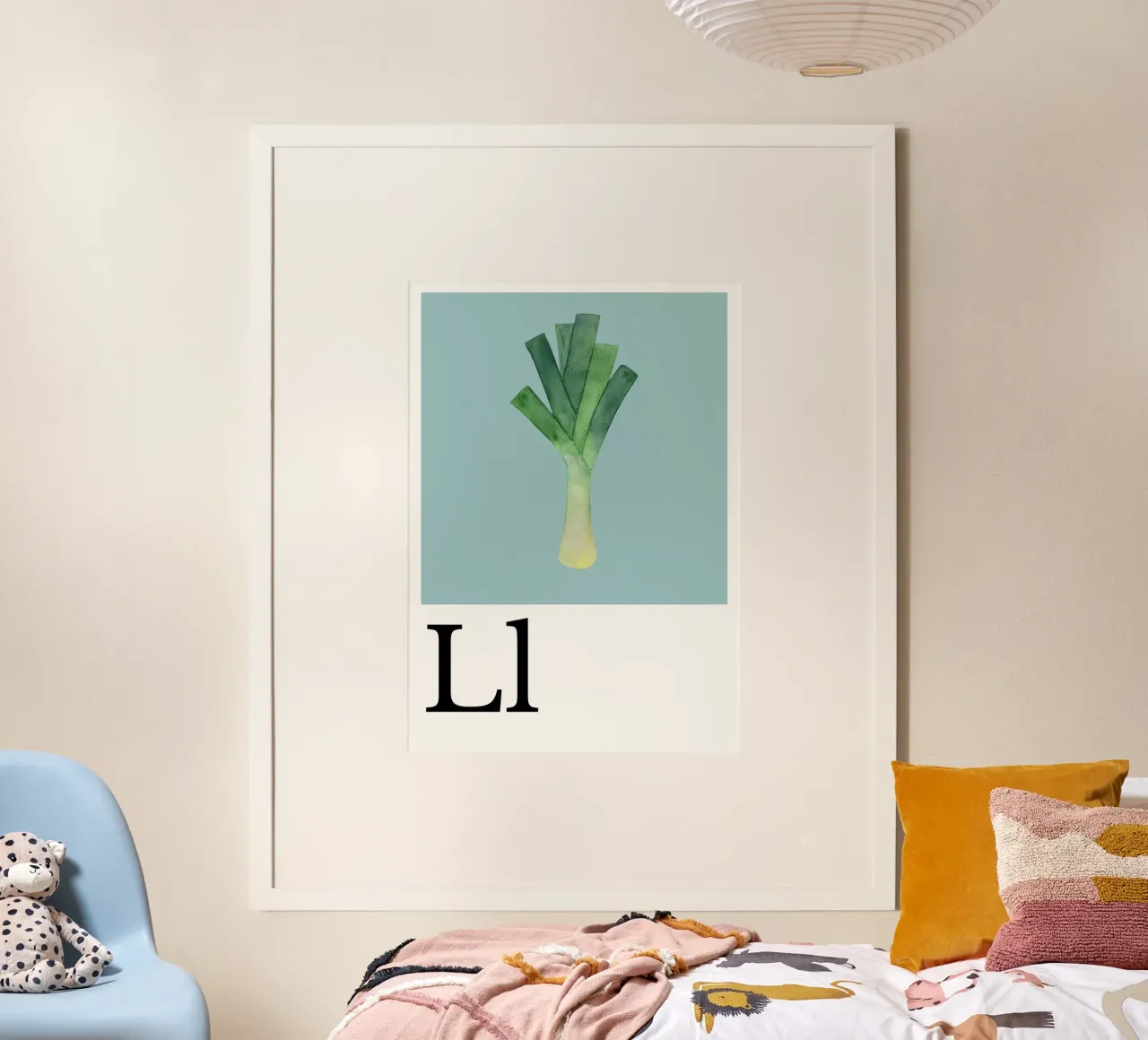 Buchstabe L - L wie Lauch poster da Grünkraftwerk