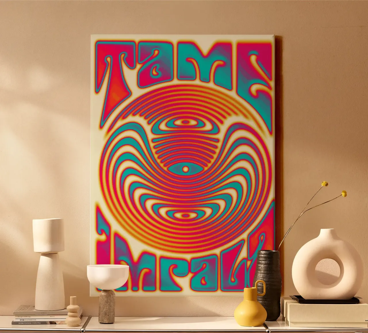 tamme impala sergi delgado psyco canvas met Baklijst van Robyn Santiago