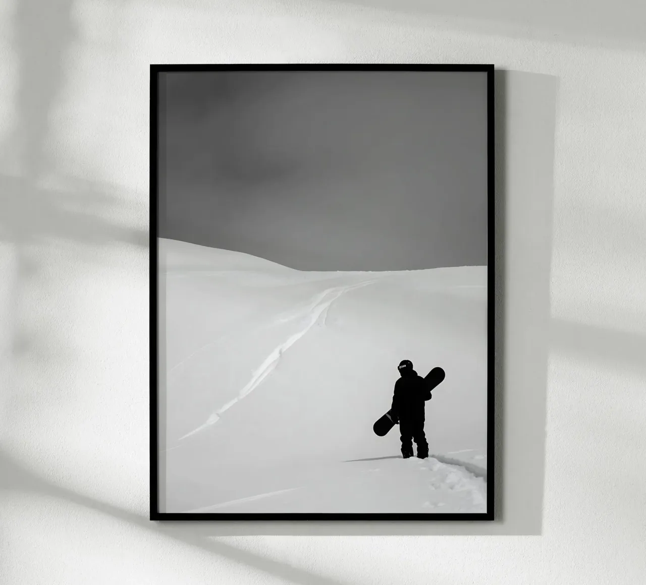 Snowboarding alone with the mountain hahnemühle by GameDay Studio